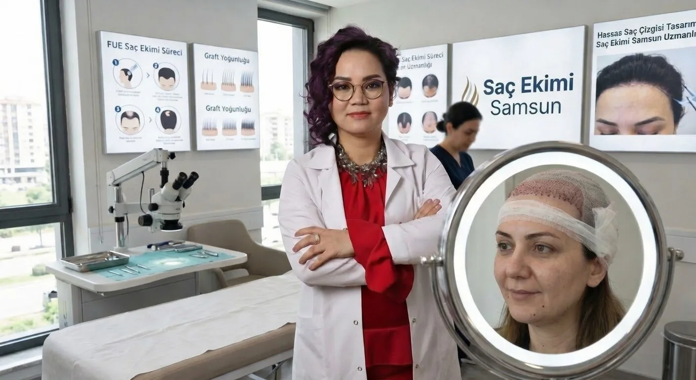 Kadınlarda Saç Ekimi